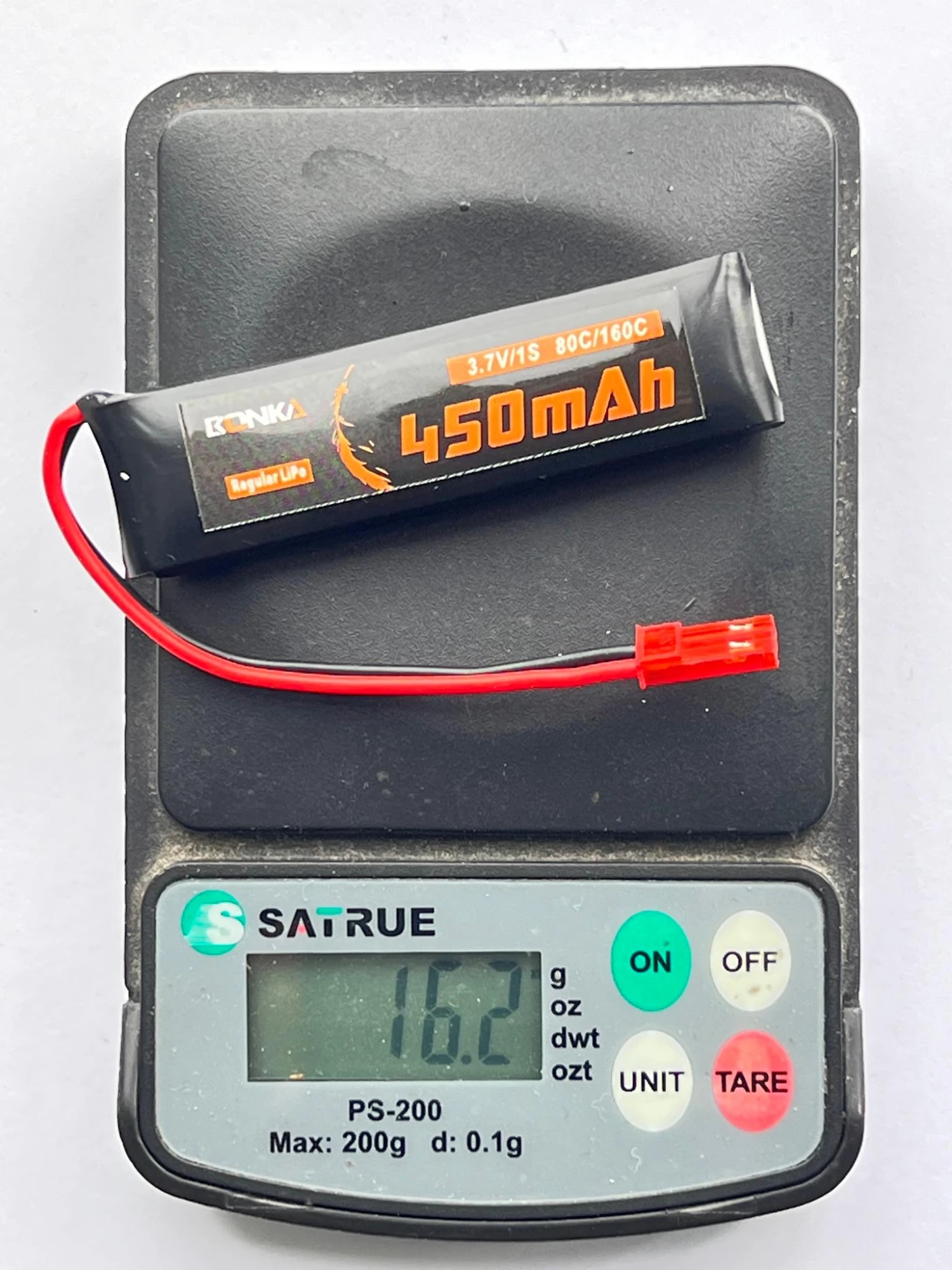 Bonka LiPo 1S 450mAh 3.7V 80C JST Bonka LiPo 1S 450mAh 3.7V 80C JST -MKS Sales Store bonka lipo 1s 450mah 3 7v 80c jst 20