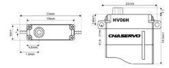 CHA HV06H Wing Servo - 2.4Kg.cm 0.05s 5.8g 6mm 2 CHA HV06H Wing Servo - 2.4Kg.cm 0.05s 5.8g 6mm -MKS Sales Store cha hv06h wing servo 2 4kg cm 0 05s 5 8g 6mm 100