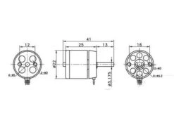 DYS D2225-19 1350 RPM/V 32g Outrunner 3 DYS D2225-19 1350 RPM/V 32g Outrunner -MKS Sales Store dys d2225 19 1350 rpm v 32g outrunner 40