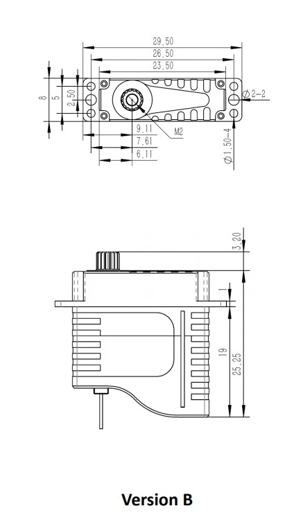 KST HS08B Servo - 5.2Kg.cm 0.11s 11.0g 8mm KST HS08B Servo - 5.2Kg.cm 0.11s 11.0g 8mm -MKS Sales Store kst hs08b servo 5 2kg cm 0 11s 11 0g 8mm 60