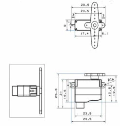 KST X08H V5 & V6 Wing Servo - 2.8Kg.cm 0.09s 8.9g 8mm -MKS Sales Store kst x08h v5 v6 wing servo 2 8kg cm 0 09s 8 9g 8mm 18