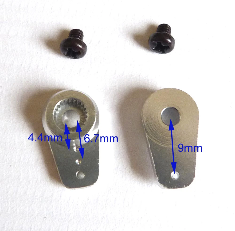 MKS Short Metal Servo Output Arms (2) MKS Short Metal Servo Output Arms (2) -MKS Sales Store mks short metal servo output arms 2 30