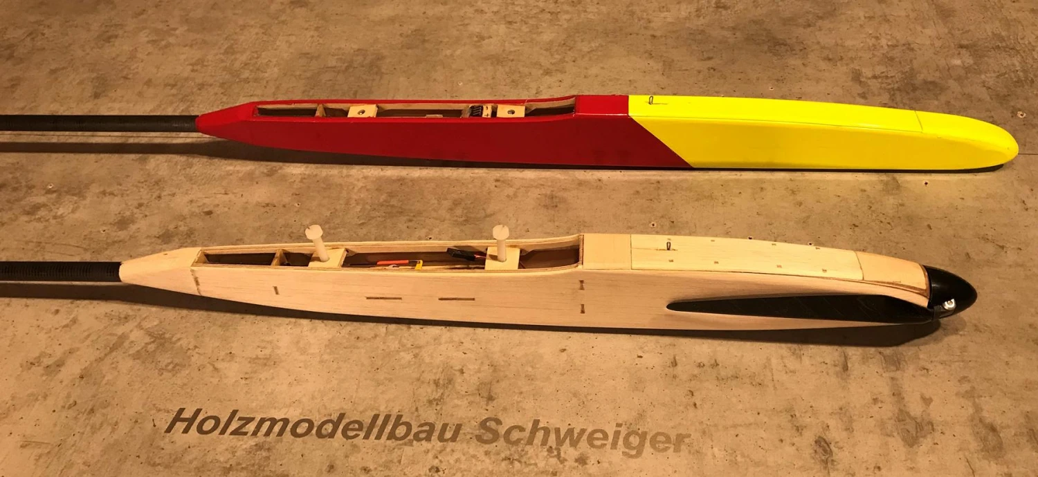 Purito Electric Fuselage, Fin and Tail Purito Electric Fuselage, Fin And Tail -MKS Sales Store purito electric fuselage fin and tail 40