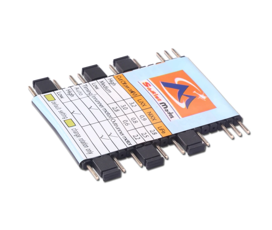 Sunrise Pro ESC Programming Card Sunrise Pro ESC Programming Card -MKS Sales Store sunrise pro esc programming card 20